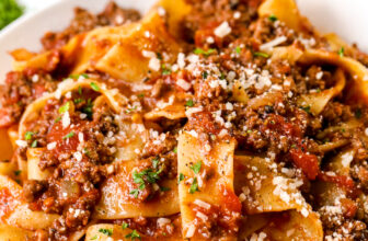 Do-it-yourself Bolognese Sauce (Pappardelle) &#821...