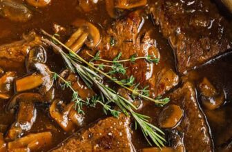 Spherical Steak and Mushrooms – Spend With P...
