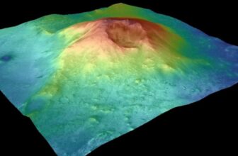 Astronomers Discover Hidden Volcano on Mars